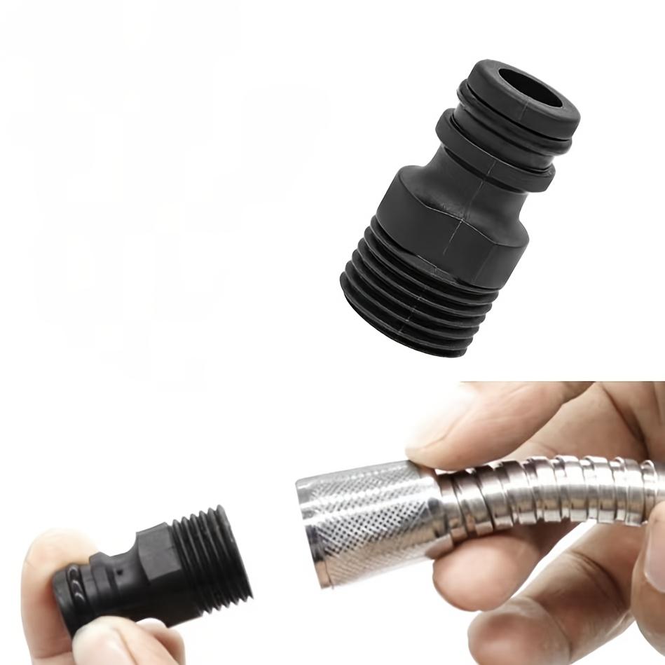 Threaded Fittings Threaded Joint Hydraulics Garden Plastic Quick Coupling Water Pipe 1/2inch 3pcs Faucet Adapter