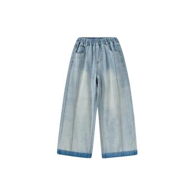 Deesha Sommer-Jeans für Mädchen mit weitem Bein