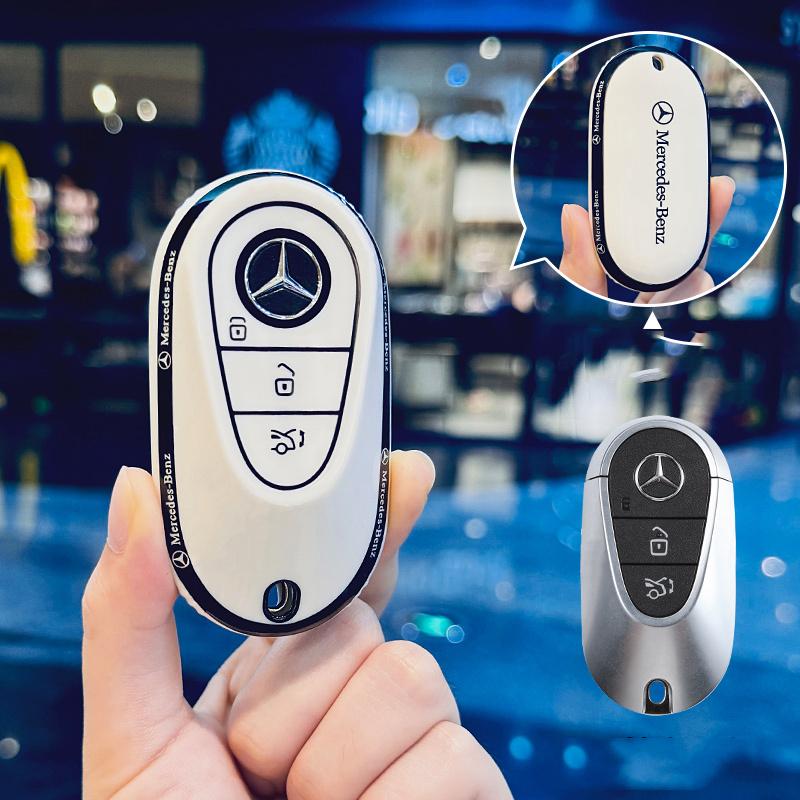 

2025 New TPU Car Remote Key Case Cover Shell Fob Accessories For Mercedes Benz 2022 C S Class W206 W223 S350 C260 C300 S400 S450