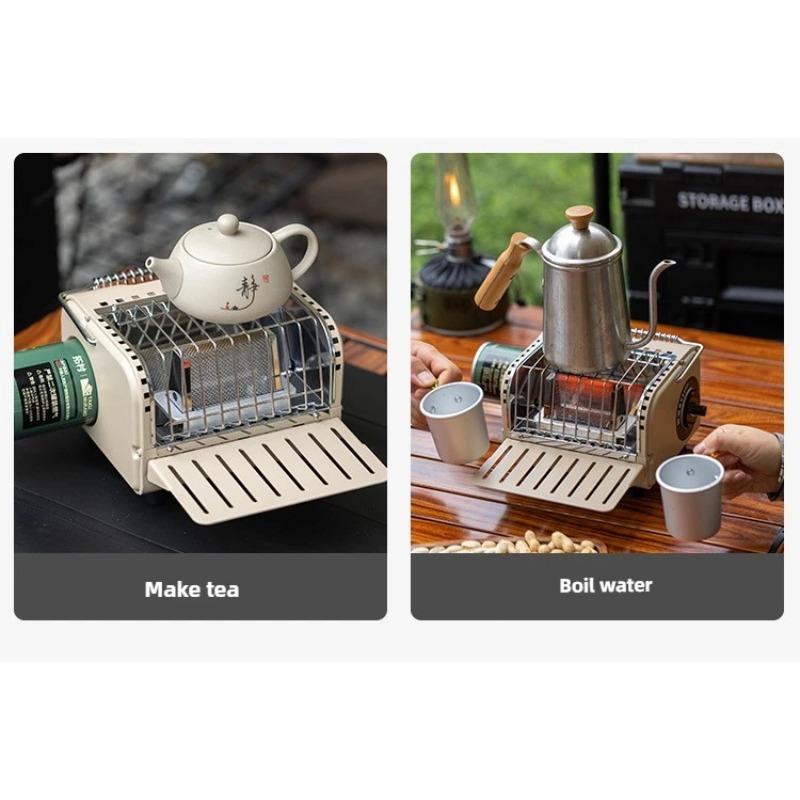 Outdoor Mini Heating Stove Camping Gas Stove Fishing Camping Heater Outdoor Portable Car 2024 Winter Camping Outdoor Supplies