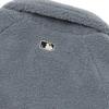 New MLB Velvet Jackets Unisex Gray 3AFDB0726-43GRS