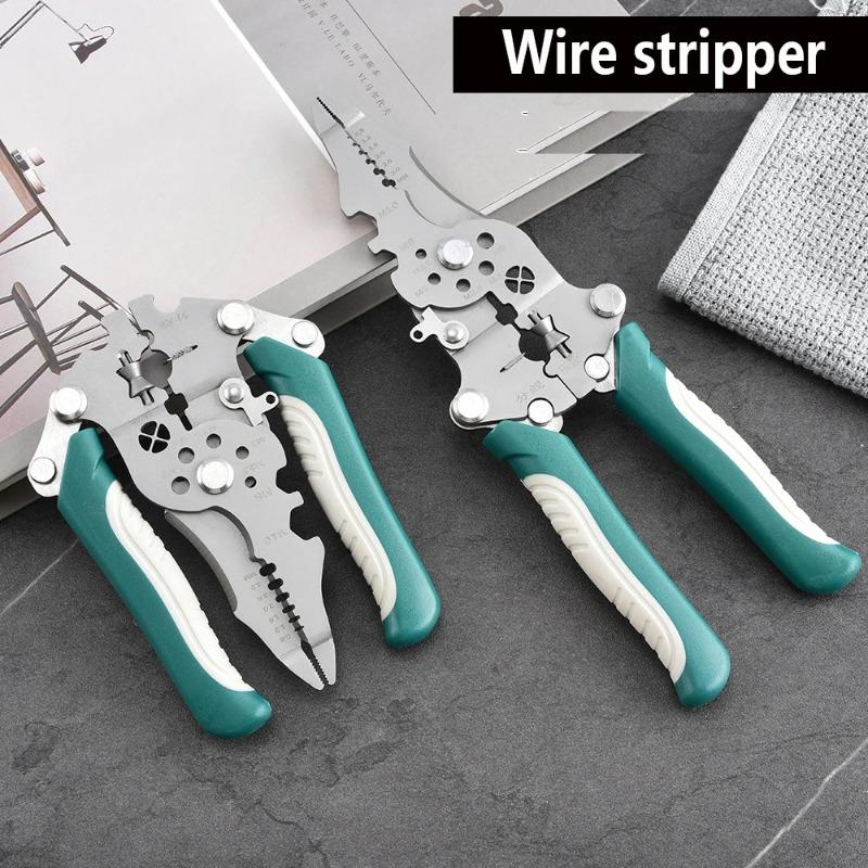 1pcsMulti Functional Wire Stripping and Pulling New Type of Electrician's Specialized Wire Stripping and Splitting Pliers