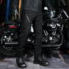 Upgrade Men Motorcycle Riding Pants Waterproof Windproof Reflective Motocross Racing Trousers with 4 X CE Armor Knee Hip Pads