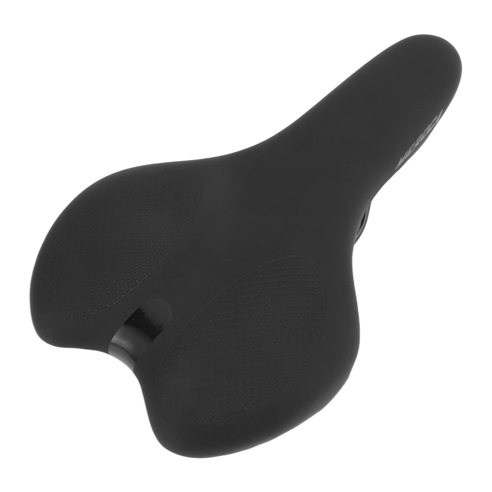 Bike Saddle Black Comfortable Sponge Waterproof Soft Wear Resistant Ergonomic Design Breathable Cycling Bike Saddle