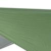 Tent Canopy Waterproof Sunproof Multifunctional Tent Awning for Outdoor Camping Beach Silvery Green 230x140CM