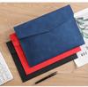 A4 Leather Waterproof Briefcase Folder with Large Capacity for Business Meetings
