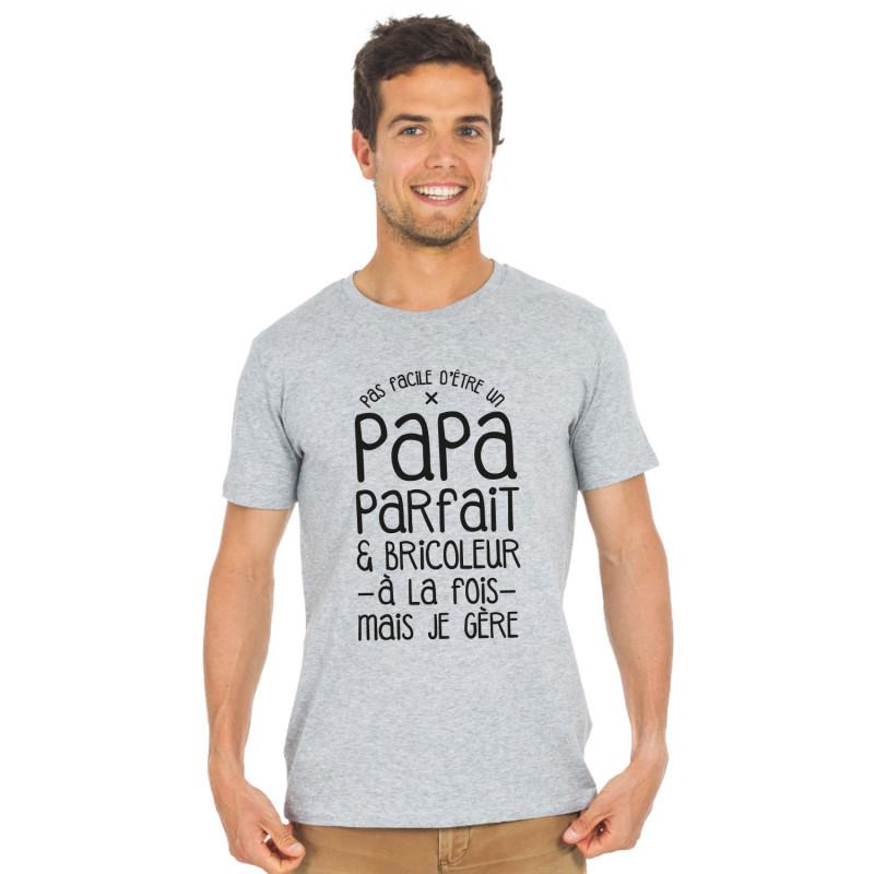 Men's T-shirt - NOT EASY TO BE A PERFECT DAD AND A HANDYMAN AT THE SAME TIME BUT I MANAGE