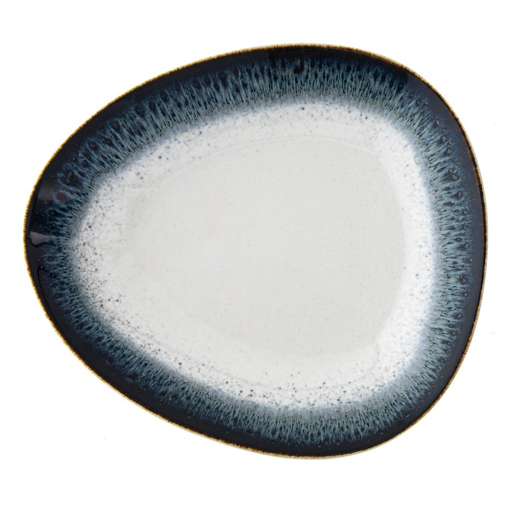 Porcelain Soup Bowl with Saucer, for Soup, Time Dim DUKA