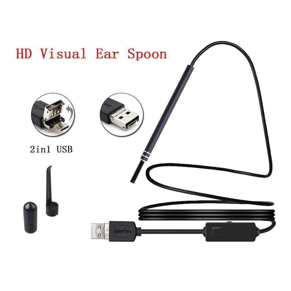 Usb Endoscope Oreille Borescope With Premium Quality Waterproof Inspection Tube Camera