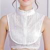 Faux False Fake Collar Detachable Dickey White Blouse Half Shirts for Women Girl