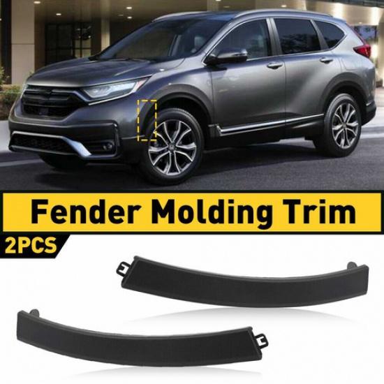 For Honda CRV 2007-11 Front Bumper Wheel Fender Molding Trim LH+RH 71103-SWA