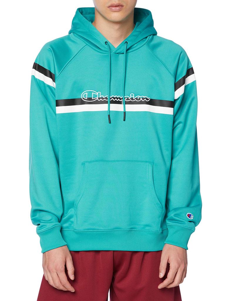 Champion SPORTS Japan Size M To Japanese Size C3-SS111 Men's Hoodie, Emerald, (equivalent M)