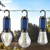 GGbingo Camping Lamp LED with Hook LED Lantern USB Charging Outdoor Tent Light Waterproof for Outdoor BBQ Camping Solar Powered