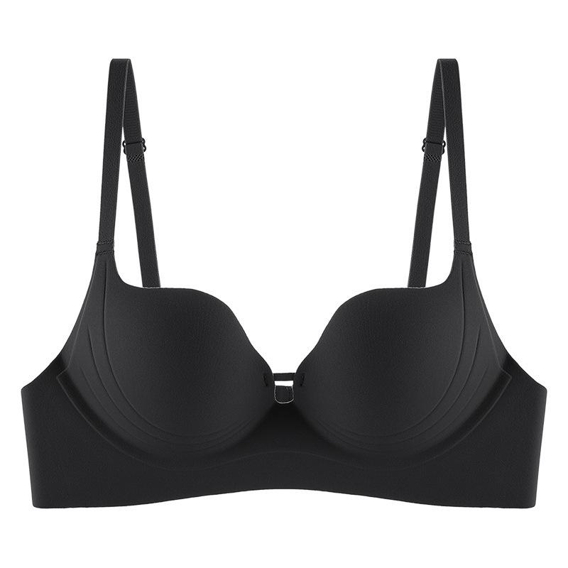 Seamless Soft Support Lifting Bra with 3D Fixed Cups and Beautiful Back Design