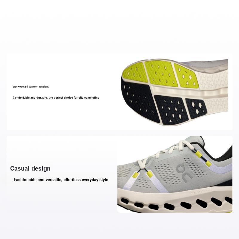 ON Cloudsurfer 2 Glacier Ivory Men Sneakers Grey 3MF10123205