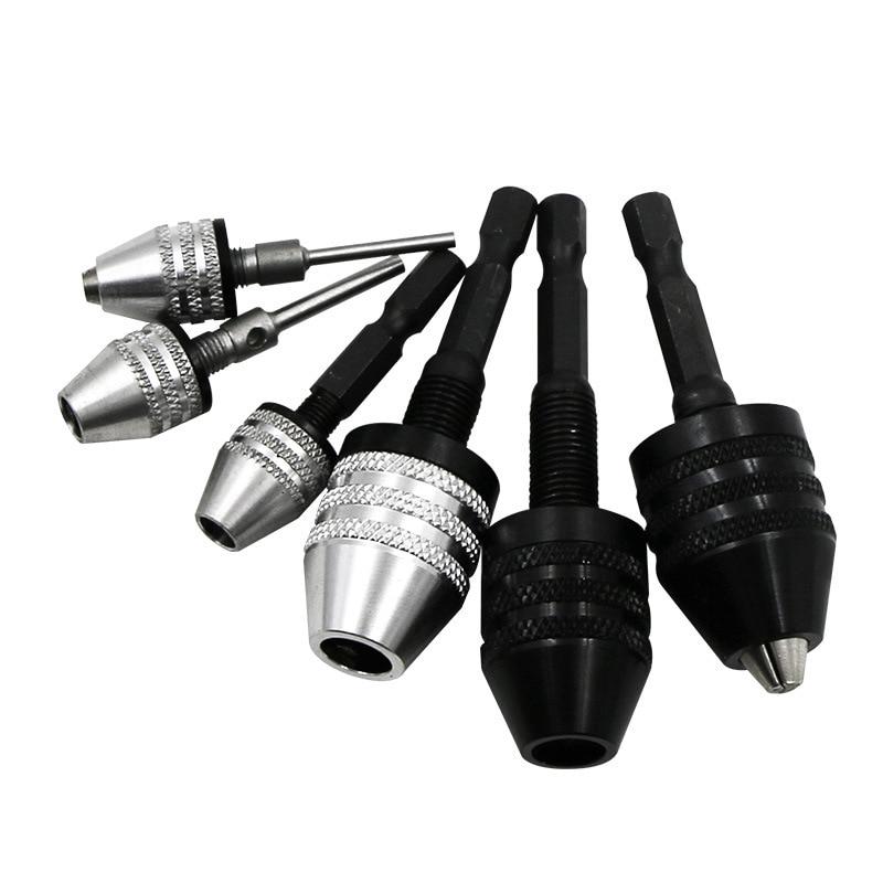 Keyless Shaft Chuck Clamp 0.3-8mm 