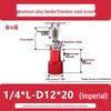 Imperial Stainless Steel Camera Mount Locking Bolt with Aluminum Alloy Handle
