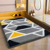 Mosaic Super Soft (40x60 Cm) Microfibre 2000 GSM Bath Mat Super Absorbent Anti-Skid Door Mats for Home/Bathroom