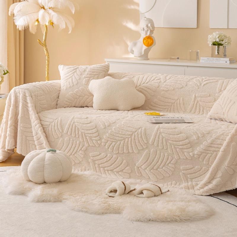 Sofa towel winter blanket 2025 new sofa cover cover sofa cushion cloth universal blanket cover