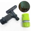 3/4 Inch For BSP Water Butt Tap with Quick Click Compatible Hose Connector for Adjustable Flow and Secure Hose Attachment