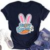 Women's Printed Round Neck Short-sleeved T-shirt Top