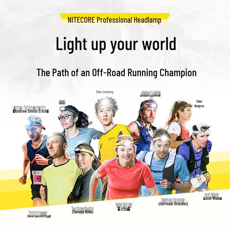NITECORE UT27 MCT 800-Lumen Trail Running Headlamp