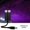 Car Roof Star Lights Interior Mini LED Starry Atmosphere Sky USB Projector Auto Lamp Decoration Night Galaxy Laser Home Led
