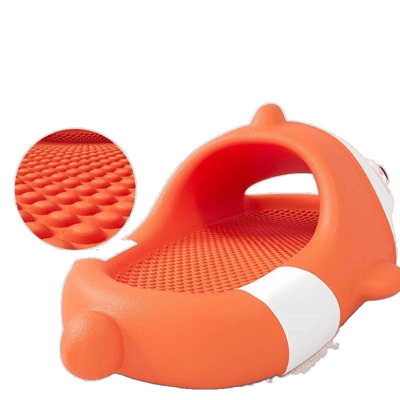Clownfish Kids' Cartoon Slippers - Non-Slip Indoor Summer Footwear for Boys, Girls & Parent-Child Families