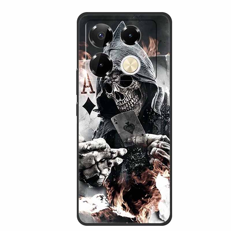 Case For Infinix Note 40 Pro 4G TPU Soft Silicone Back Cover for Infinix Note40 Phone Cases X6850 X6853 Original Colorful Capa