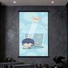 Demon Slayer Tanjiro & Rengoku Flame Guardian XL Self-Adhesive Canvas