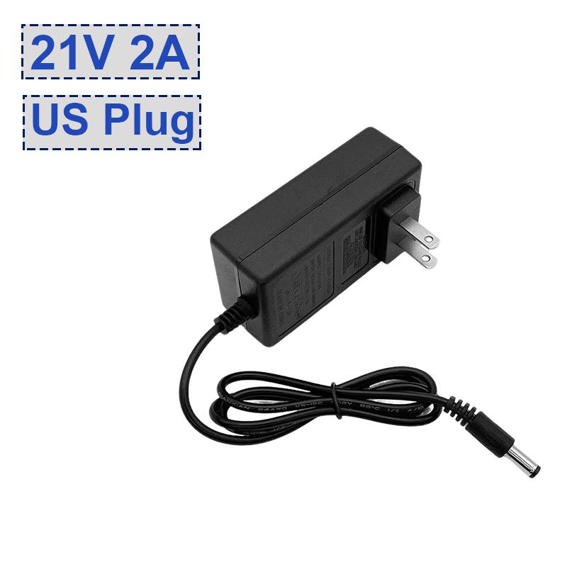 12.6V 21V Lithium Battery Charger EU US Plug Drill Polisher Electric Water Gun Power Adapter For Makita Battery Charging