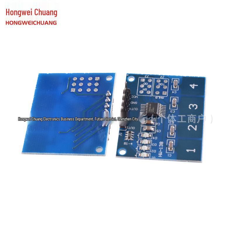 Capacitive Touch Sensor Switch Module for Digital and Microwave Sensing