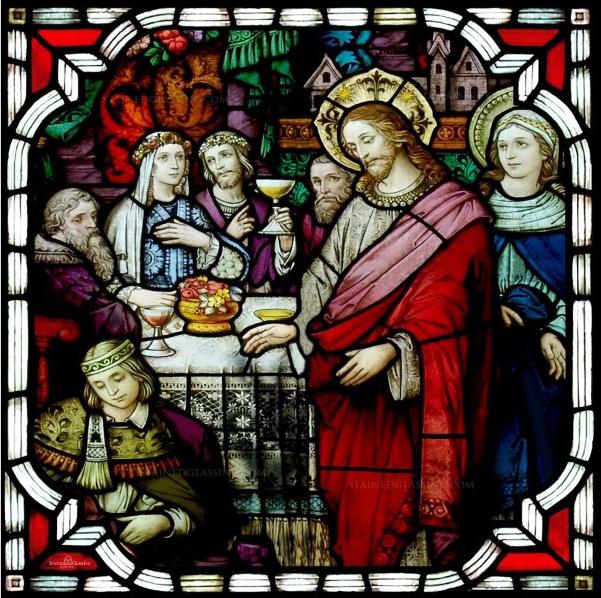 

Custom Size Stained Glass Window Film Retro Church Jesus Home Decor Foil Stickers UV Protection Privacy Film for Window (as the picture,30X30cm)