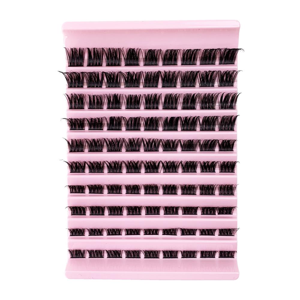 New Hot-Selling Segment Cluster False Eyelashes for Self-Grafting - Large Capacity for European and American Markets.