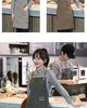 Waterproof Oil-Proof Canvas Apron for Coffee Shop and Kitchen Use