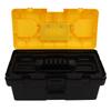Cutie de scule din plastic cu 2 straturi, portabilă, organizator de feronerie pentru casă, meșter, garaj, cu mâner