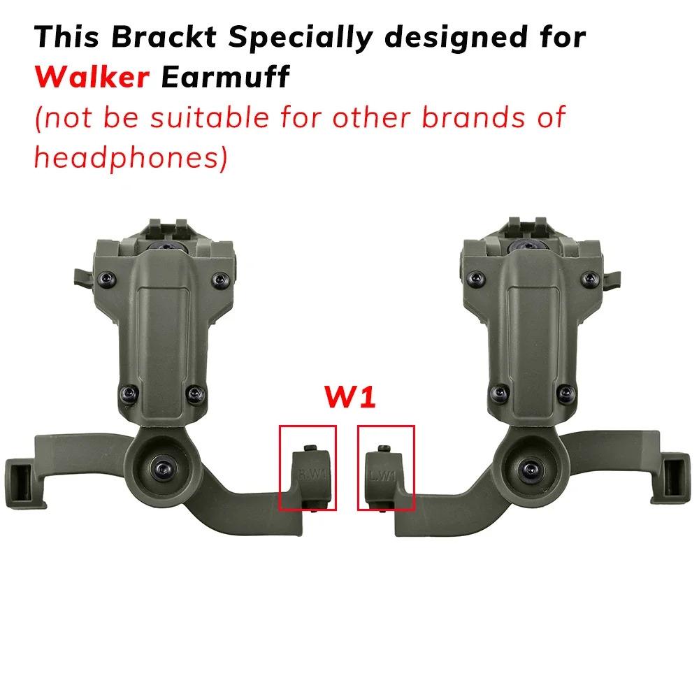 NEW Airsoft Shooting Noise Reduction Earmuffs Tactical Helmet Mounted Electronic Hearing Protector Sound Amplification Headphone