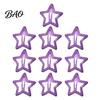 Decorative Hair Pins for Styling Cute Star Clips Women Girls, Glitter Metal Snap Barrettes Charming Accessories Gifts Bangs Braids And Hairstyles,