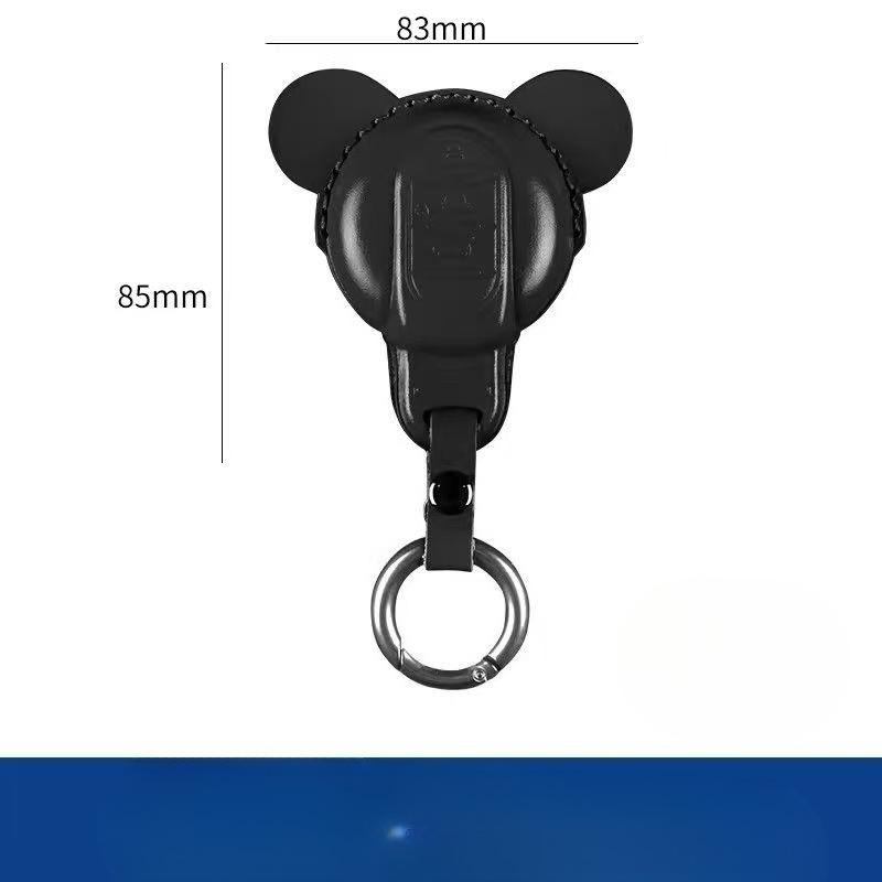 Leather Key Pouch For Mini Car Key Cover And Mini Cooper Key Shell F54 F55 F56 F60 Chain