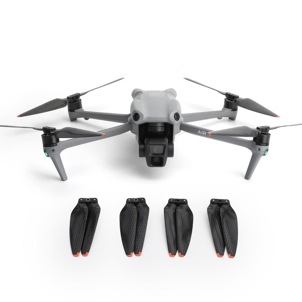 For DJI Air 3 Carbon Fiber 8747F Propeller Hard and Durable Lightweight Propellers Foldable Props 2-Blades Air 3 Drone Accessory