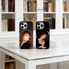 Sängerin M-Mariah C-Carey Handyhülle Für iPhone 17,16,15,14,13,12,11 Plus,Pro Max,XS,Bunte Silber Schwarz Hülle