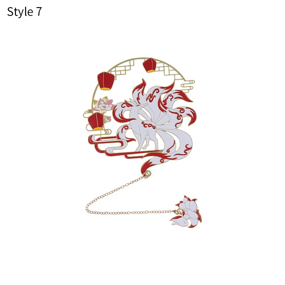 

Китайский дизайн Живопись Группа веер Книжный зажим Пагинация Марка Кисточка Студент Творческий Школа Канцелярские принадлежности Металлическая закладка