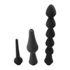 Douche Enema Kit Limpeza Silicone 3pcs Chuveiro Cabeça Mangueira Bico Ponta Botão Seringa Plug