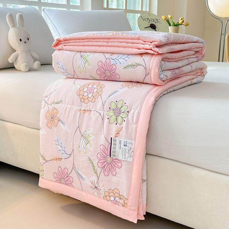 

1 шт. Летнее одеяло, простое одеяло с кондиционером и мороженым, летнее прохладное одеяло, тонкое одеяло, пригодное для машинной стирки 150*200CM