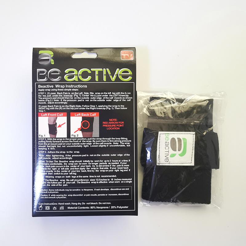 Therapeutic Leg Pressure Brace Acupressure Sciatic Nerve Knee Bandage for Pain Relief Health Care