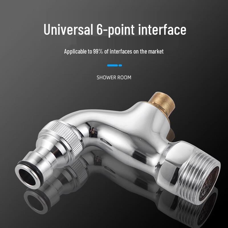 NASHIDA All-Copper Lockable Outdoor Utility Faucet