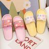 Women's Cartoon Non-Slip Summer Slippers: New Style One-Strap for Indoor/Outdoor Use.