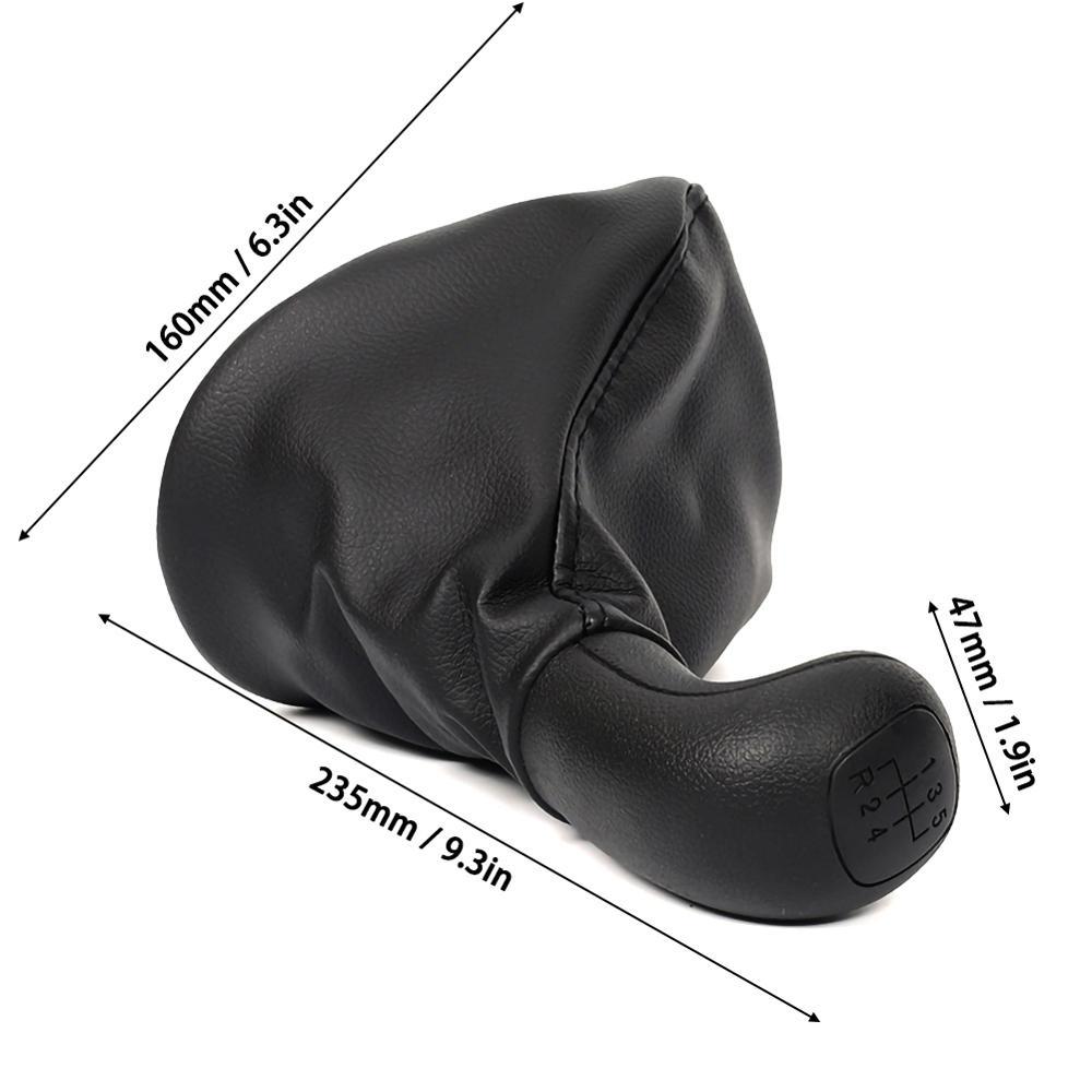 5-Speed Gear Manual Shift Knob Boot 0002670010 For Mercedes VITO W638 96-00 PU Leather