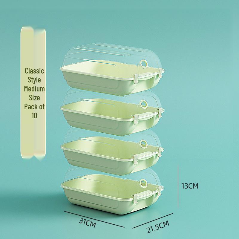 

Durable Transparent Shoe Storage Box - Dustproof, Space-Saving, Individual Compartments