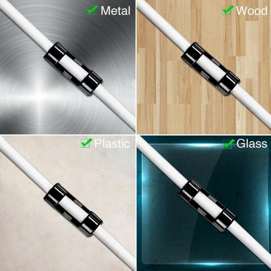 20/40 Stück Selbstklebende Kabelkordel Draht Organizer Clip Klemme Management Halter